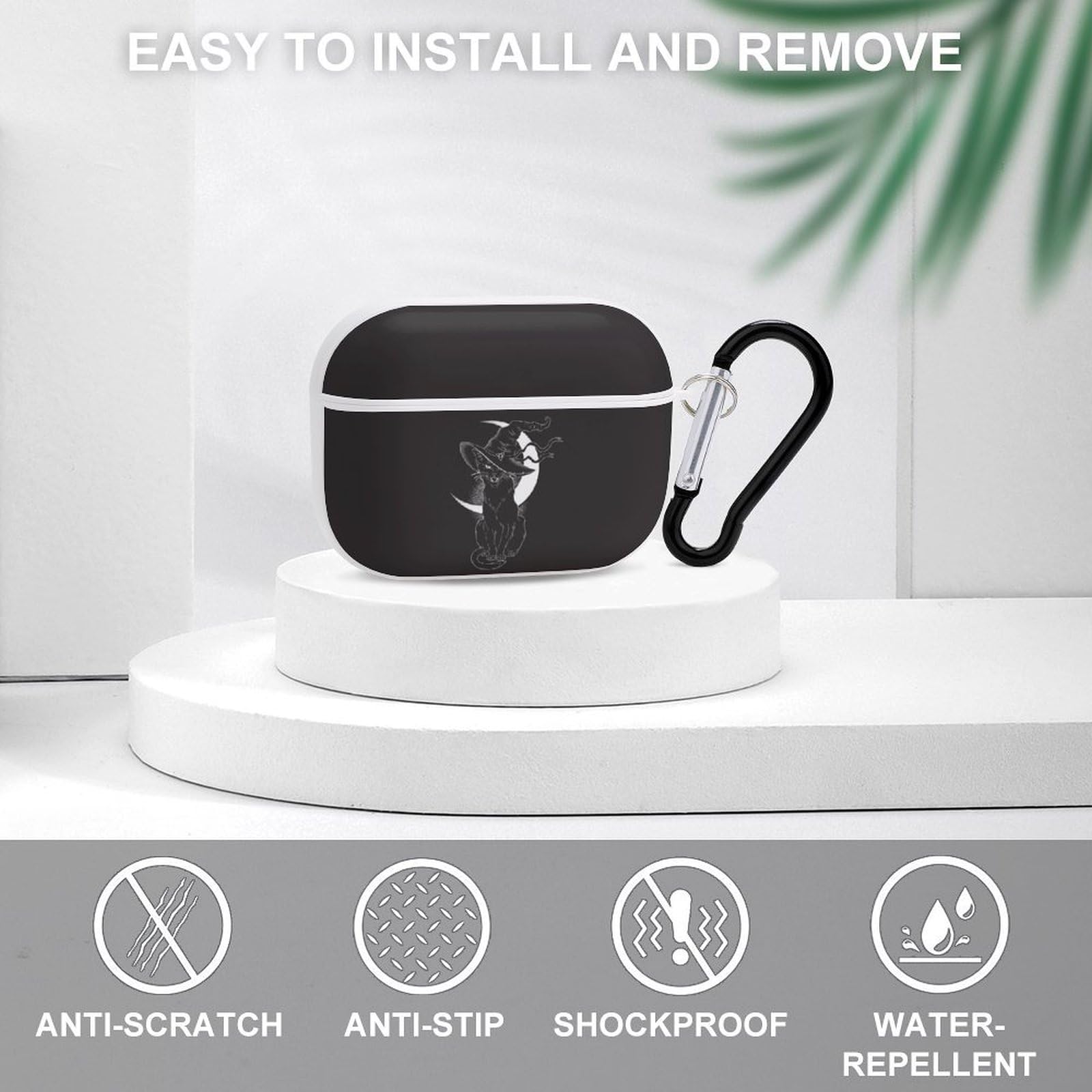 Amazon | おもしろ 猫 猫柄 面白い ねこ (8) AirPods Pro2 ケース 2022